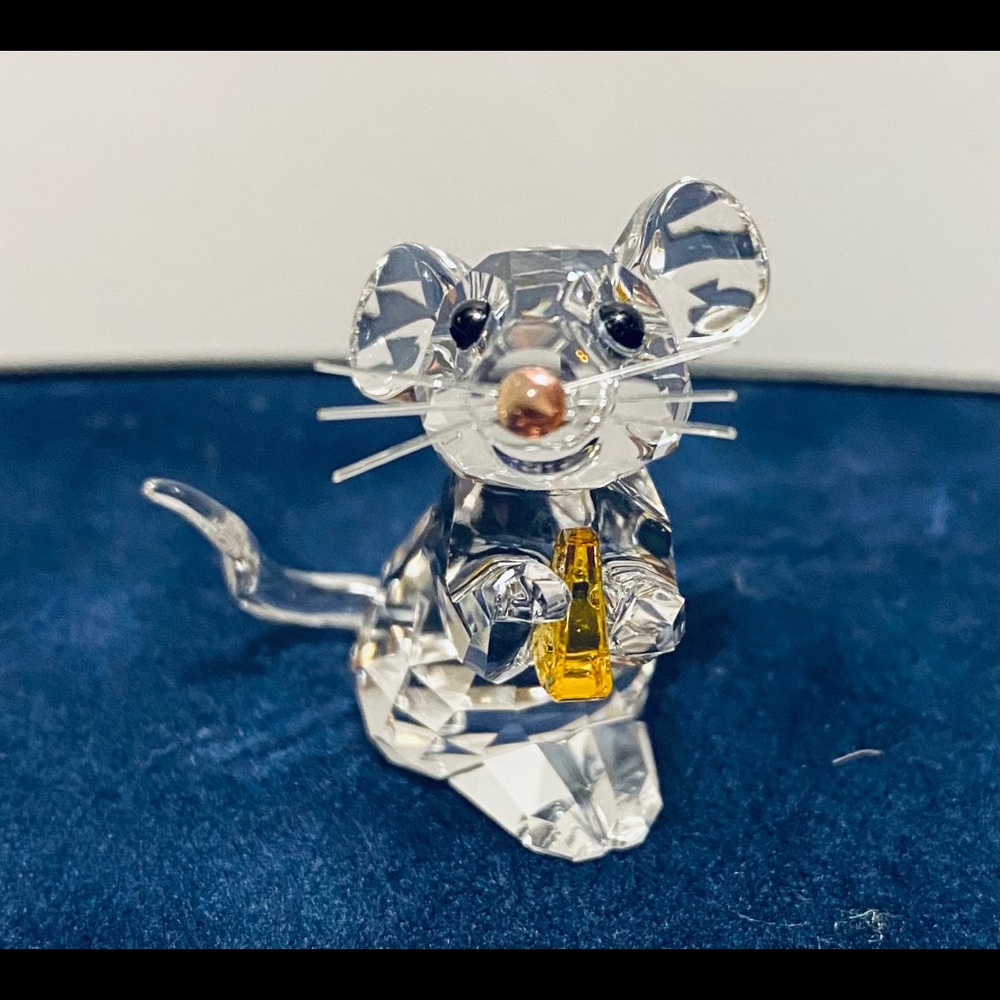 Swarovski Crystal Mouse ***Rare*** Figurine!